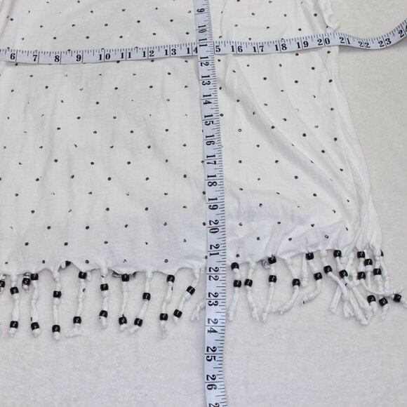 Rare House of the Gods Soul Survivor Keith Rolling Stones Beaded Fringe Shirt XS - Picture 7 of 7